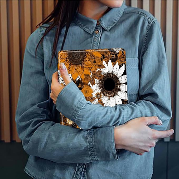 Astronaut Mushrooms Pattern Case for iPad 10.2 iPad 9th Generation 2021/ iPad 8th Generation 2020/ iPad 7th Generation 2019360 Degree Rotating Stand Protective Cover with Auto Sleep/Wake