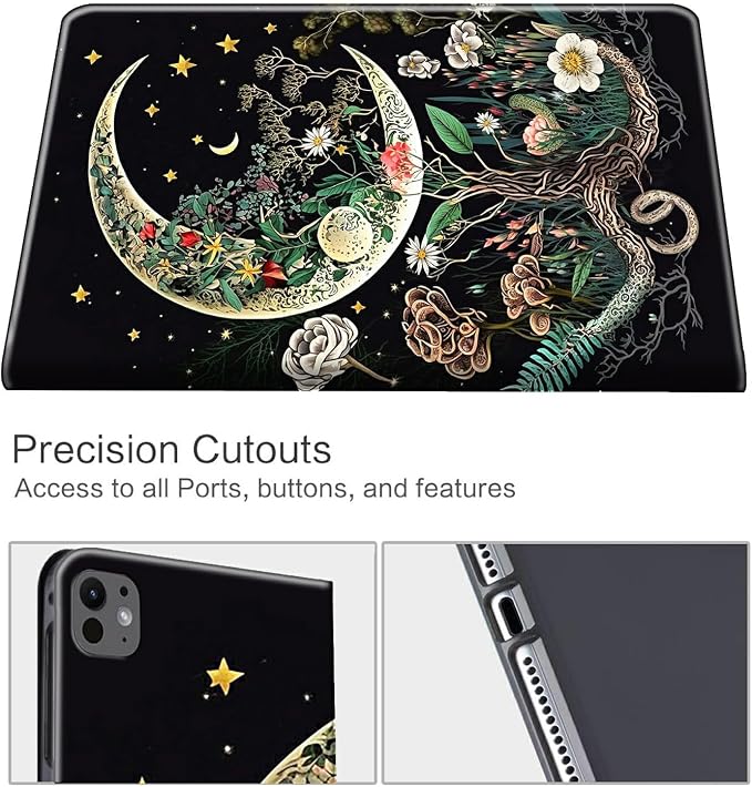 for iPad Air 11 (2024)/ iPad Air 6th/5th/4th Gen Case (2025/2024/2022/2020) 10.9 Inch CaseBEOTIWAD Shockproof Slim PU Leather Stand Protective Cover with Auto Sleep/Wake-Bible Verses Philippians 4-13