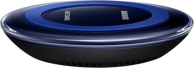 SAMSUNG Qi Certified Fast Charge Wireless Charger Pad (Special Edition) - US Version - Black/Blue