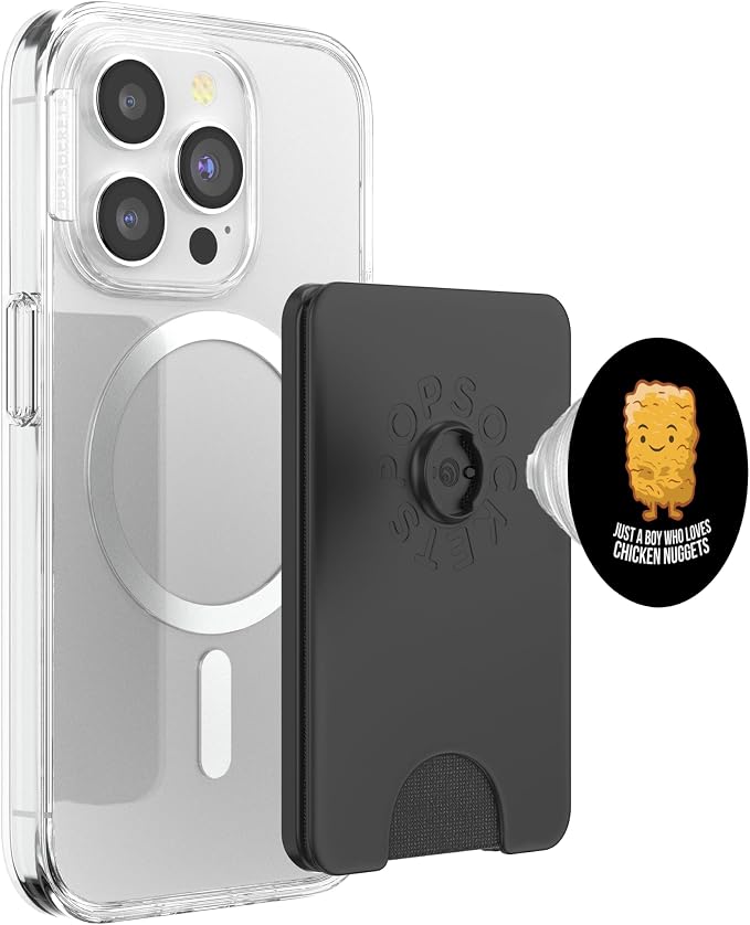 Chicken Nuggets Son Just A Boy Who Loves Chicken Nuggets PopSockets Adhesive PopGrip