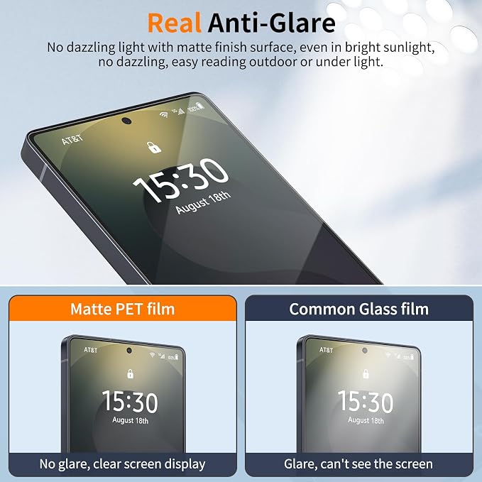 3 Pack Tempered Glass Privacy Screen Protector for iPhone 15 Pro Max 6.7 Inch Original Touch Sensitivity with Auto Alignment kit Bubble Free Case Friendly 9H Hardness