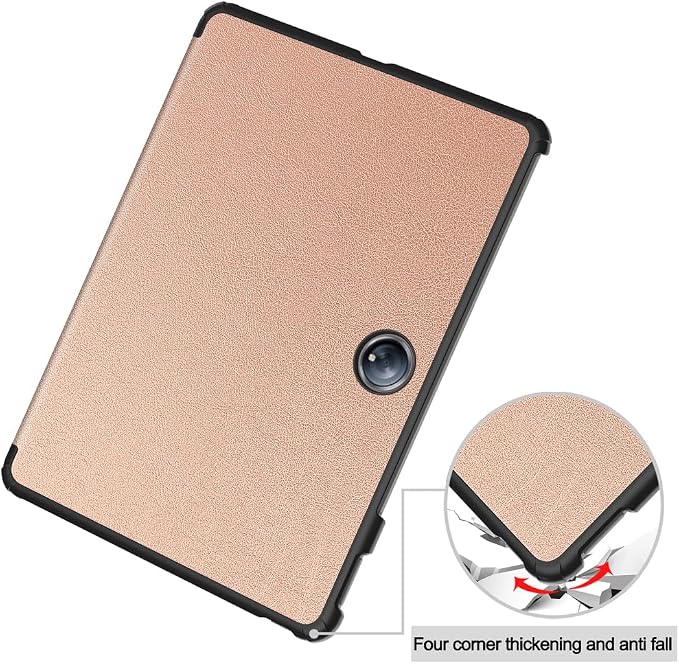 Kepuch Custer Case Compatible for Oppo Pad 3 Pro/Oneplus Pad 2/ Oneplus Pad ProUltra-Thin PU-Leather Hard Shell Cover - Black