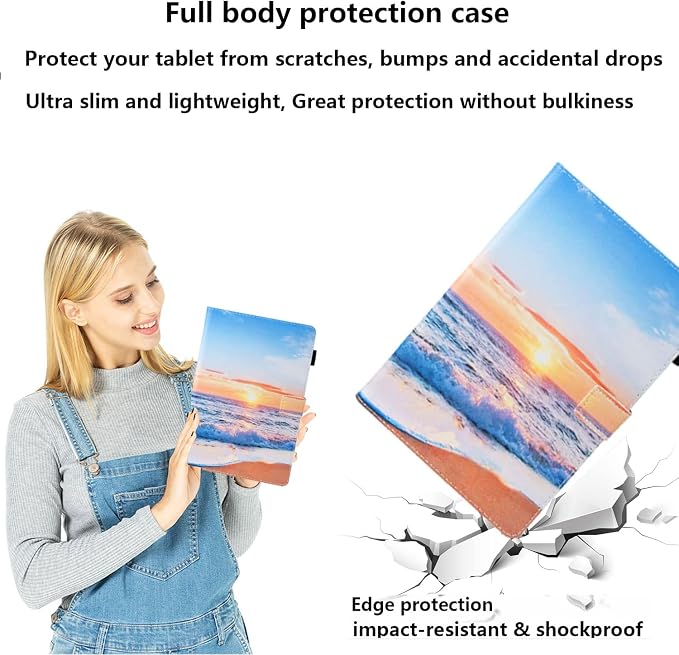 for Galaxy Tab A 8.4 Case 2020 Model (SM-T307/T307U) with Pencil Holder Pockets Multi-Angle Viewing Folio Stand PU Leather Shockproof TPU Cover for Samsung Tab A 8.4 T307 Black Rose Flower