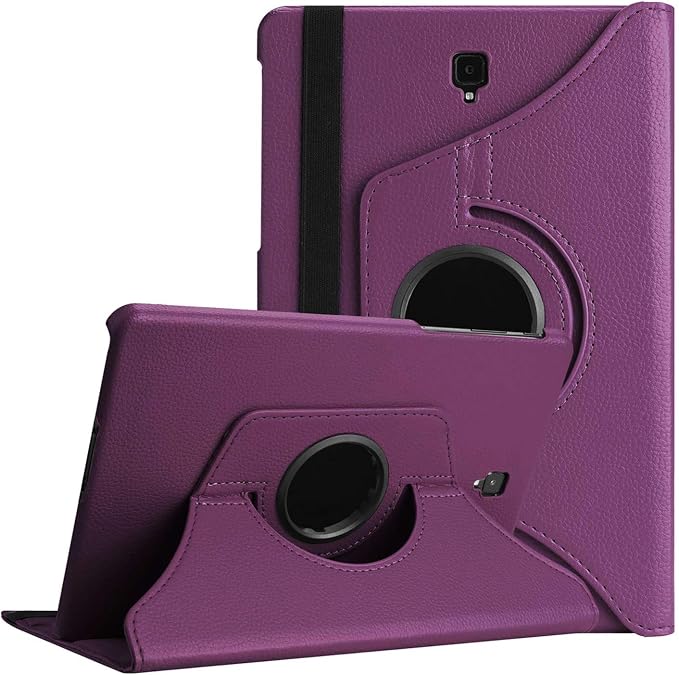 Case for Galaxy Tab A 8.0 2017 Old Model 360 Degree Rotating Case Cover for Samsung Galaxy Tab A 8.0 Inch 2017 Release (SM-T380/SM-T385) - Black