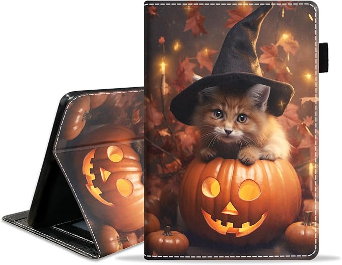 Case for Amazon Kindle Fire 7 Tablet (7 Display 12th Generation 2022 Release) Slim PU Leather Stand Folio Cover with Card Slot &amp Auto Wake Sleep Abstract Paint Butterfly