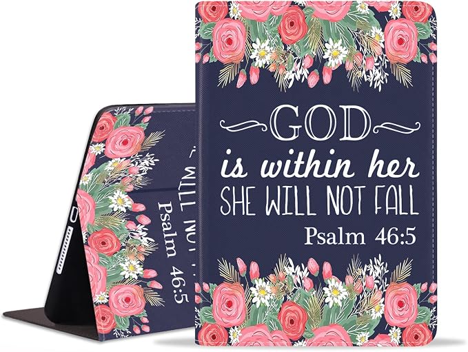 Case for Samsung Galaxy Tab S5e 10.5 inch 2019 Tablet (SM-T720/T725/T727) Protective Leather Case Adjustable Stand Auto Wake/Sleep Smart Case - Bible Verse Jeremiah 29:11