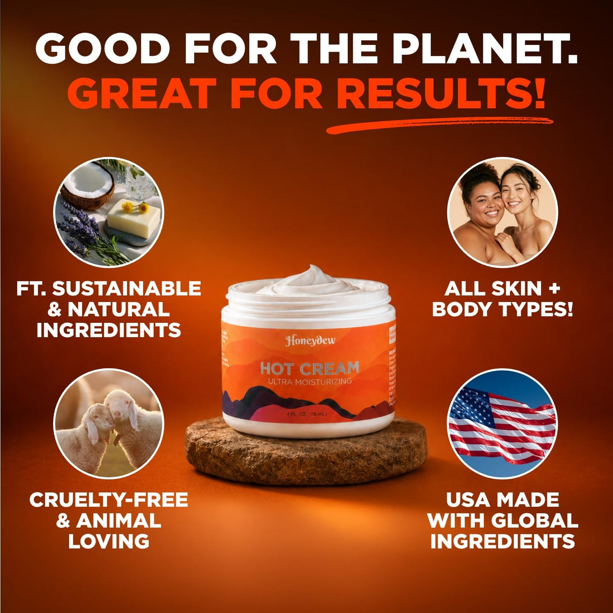 Hot Firming Lotion Sweat Enhancer - Skin Tightening Cream for Stomach Fat and Cellulite - Sweat Cream for Better Workout Results - Long Lasting Moisturizing Pre and Post Workout Massage Lotion