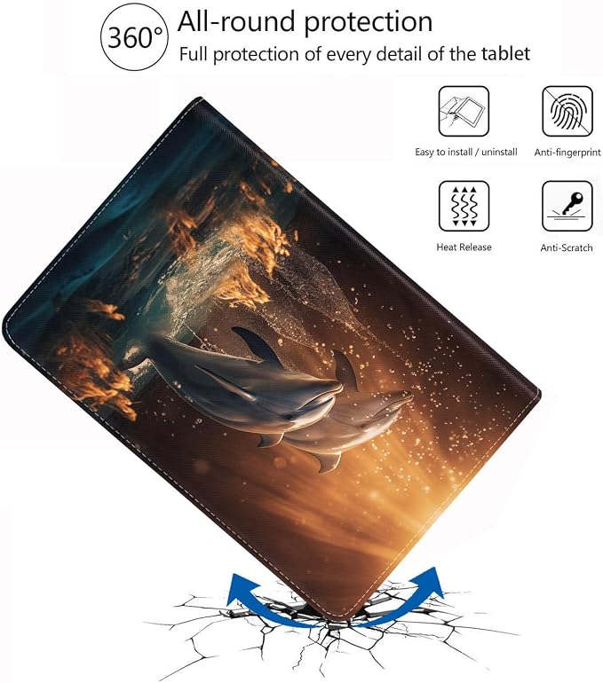 Case for iPad (A16) 11th Generation 11 Inch 2025 iPad 10th Generation 10.9 Inch 2022 Protective Leather Case Adjustable Stand Auto Wake/Sleep Smart Case - African American Girl