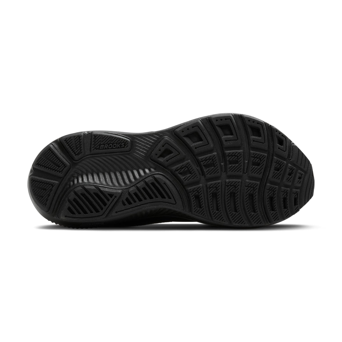 Brooks Women’s Ghost 17 Neutral Running Shoe - Black/Black/Ebony - 7.5 Wide