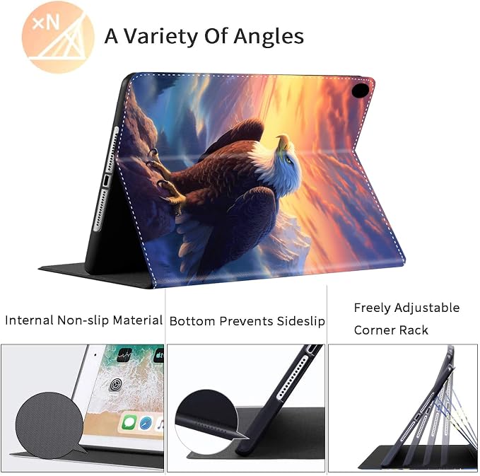 Case for Samsung Galaxy Tab A9 Plus 11 Inch 2023 Durable Shockproof Protective Cover for Samsung Tablet A9+ 11 / 10.9 (SM-X210/X216/X218)，Blue Dragon