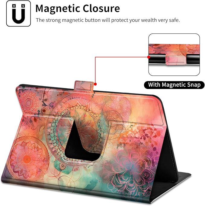 for Google Pixel Tablet Case 2023 Universal Tablet CaseSlim PU Leather Multi-Angle Viewing Cover with 360 Degree Rotatable Kickstand forPixel Tablet 2023 11-inchBlue Wolf