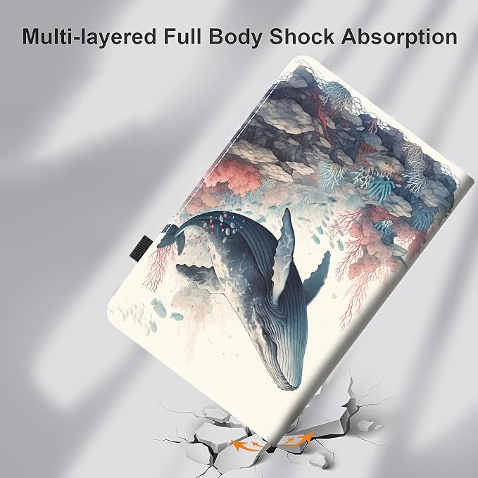 Case for Amazon Kindle Fire Max 11 Case (13th Gen 2023 Release) 11，Slim Fit Foldable Standing Cover Case with Auto Sleep/Wake for Fire 11 Max Tablet，Skull and Fire