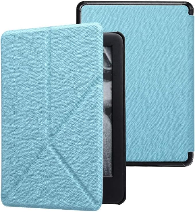 Case for 6 Kindle 11th Generation 2024/2022 Standing Origami Slim Shell Cover with Auto Wake/Sleep for Kindle 11th Generation 2022/2024 Released E-Reader Black