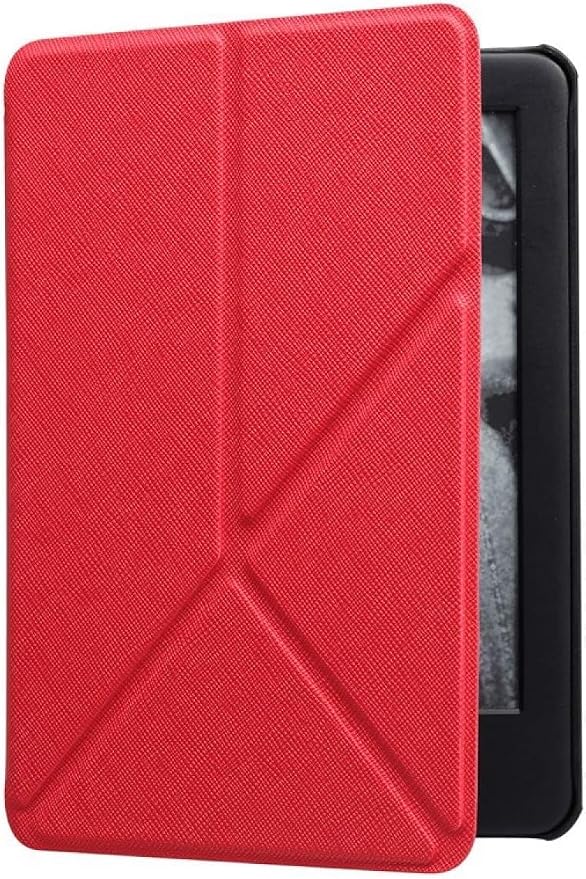 Case for 6-inch Kindle Paperwhite 4 (10th Gen 2018 Releases) Standing Origami Slim Shell Cover with Auto Wake/Sleep for Amazon Kindle Paperwhite 2018 E-Reader Black