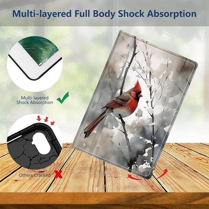 Case for iPad 9th/ 8th/ 7th Generation for iPad 10.2 inch Case 2021/2020/2019 Slim PU Leather Multiple Viewing Angles Smart Stand Shell Cover Auto Wake/Sleep for iPad 10.2Alpaca Art