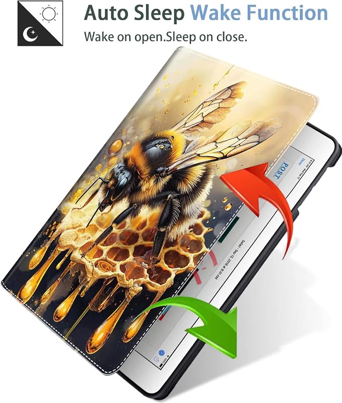 Case for iPad Air 11 Inch Case M2 2024 iPad Air 6th Gen Case/iPad Air 5th Gen 2022/Air 4th 2020 10.9 Inch Slim Stand Protective Smart Cover Fit iPad Air Retro Moth