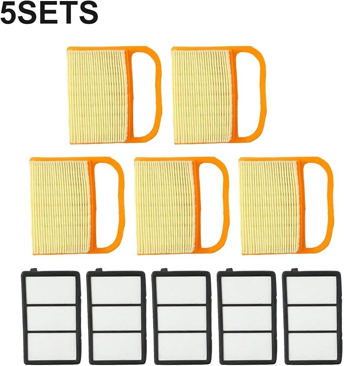 5-Pack Air Filter Sets for TS410, TS480i & TS500i Concrete Cut-Off Saws