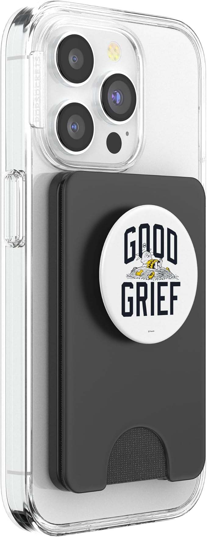 Peanuts Charlie Brown Good Grief PopSockets Adhesive PopGrip