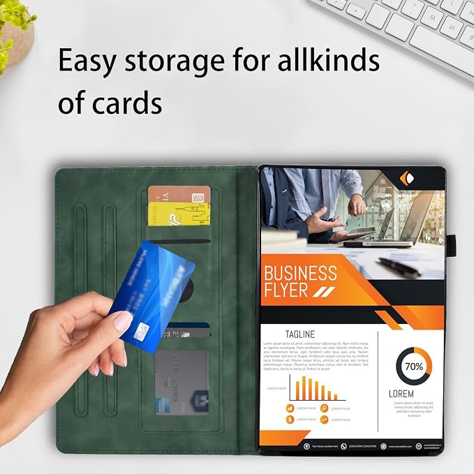 Case for iPad mini 7 A17 Pro 2024/iPad Mini 6 2021 8.3 InchMulti-Angle ViewingiPad mini 6th/7th Magnetic PU Leather Folio Cover(A2995/A2996/A2993/6th Gen A2567 A2568 A2569) Black
