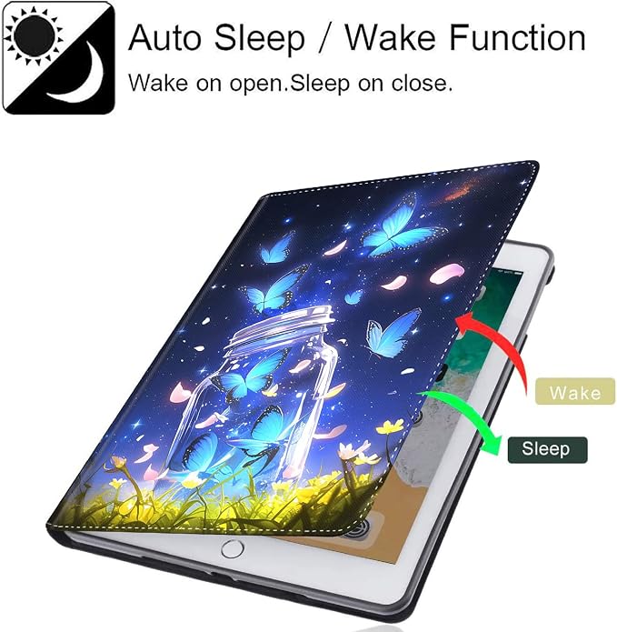 Case for iPad 10th Generation (2022 Release) 10.9 Inch Durable Shockproof Protective Cover for New iPad 10th gen 10.9 2022 Elephant Sunflower