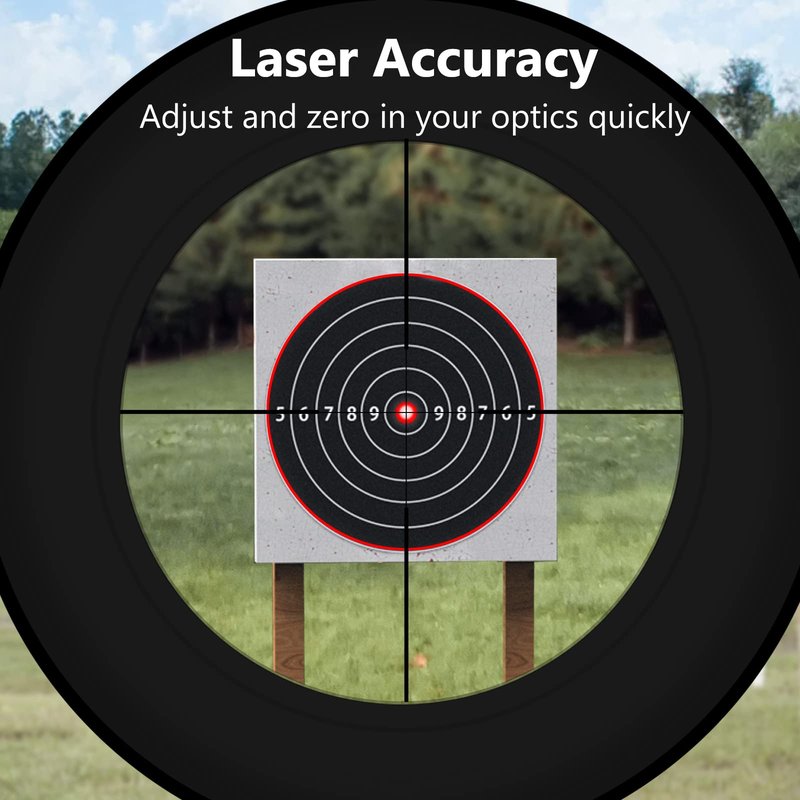 MidTen 7.62x39mm Bore Sight Red Dot Boresighters with Three Batteries
