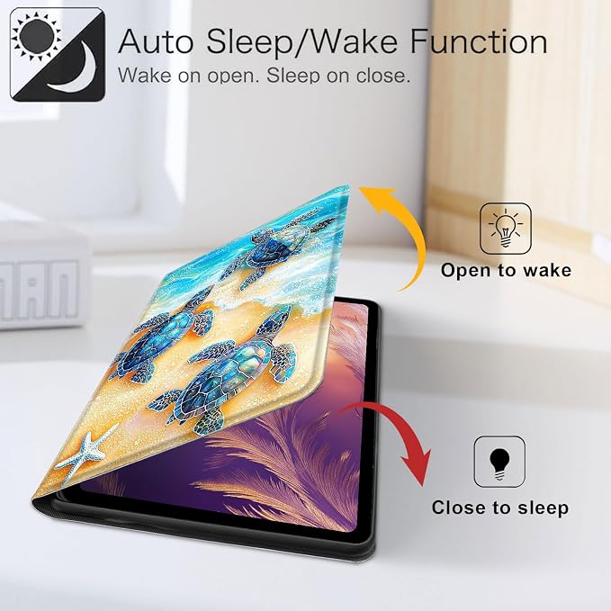 for iPad 11th Generation (A16 2025) 11 / iPad 10th Gen 10.9 2022 Case 360° Rotating PU Leather Stand Cover with Auto Sleep/Wake Shockproof TPU Backl Two Dragons Fighting