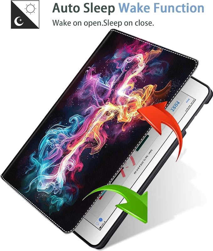 Case for iPad Air 11 Inch Case M2 2024 iPad Air 6th Gen Case/iPad Air 5th Gen 2022/Air 4th 2020 10.9 Inch Slim Stand Protective Smart Cover Fit iPad Air Retro Moth