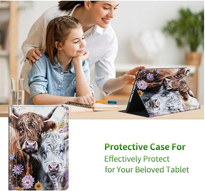 for 6 Kindle 11th Generation 2024/2022 Release Case (Model No: C2V2L3) E-Reader Multi-Angle Viewing Shockproof Smart Protective Case with Auto Wake/Sleep Baseball