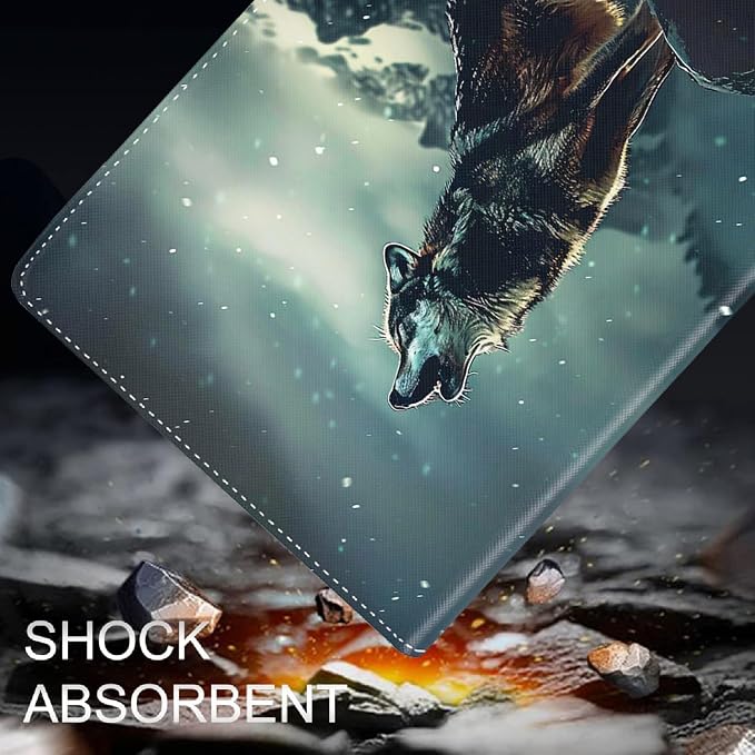 Case for iPad (A16) 11th Generation 11 Inch (2025) for iPad 10th Generation 10.9 Inch (2022) Slim Folding Stand Cover with Auto Wake/Sleep Corgi Dog Eating Ramen 2