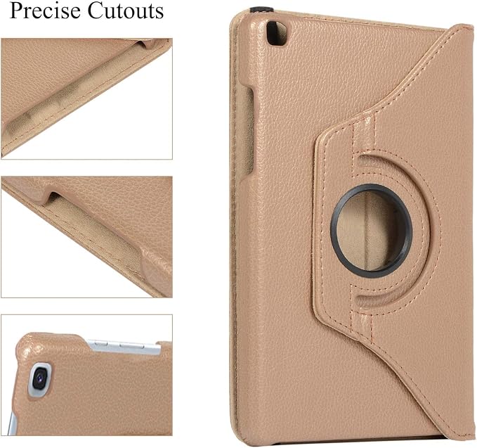 Rotating Case for Galaxy Tab A 8.0 2019 SM-T290/T295 360 Degree Rotating Stand Case Full Protective Cover for Samsung Galaxy Tab A 8.0 Inch 2019 Tablet (Model SM-T290/SM-T295) - Black