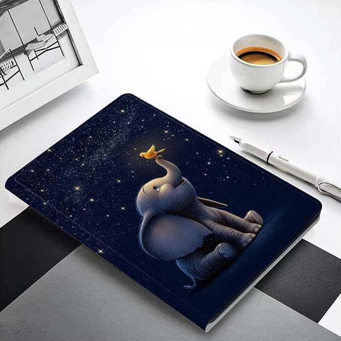 Case for iPad 9th/8th/7th Generation (2021/2020/2019) 10.2-inchSlim PU Leather Cover Adjustable Stand Auto Wake/SleepAurora Over Mountains