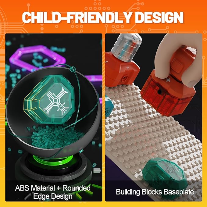 Science Kits for Kids - STEM Kits for Kids, Electronics Exploration Kit, Over 420 Projects, 50 Circuit Parts with Bubble Maker，Fan & Flying Helicopter, STEM Educational Toy Gifts for Boys& Girls