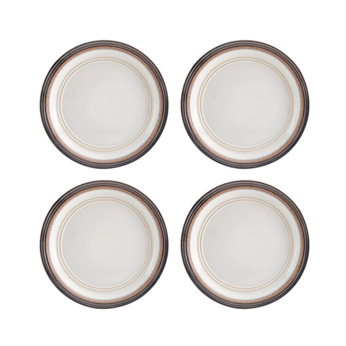 Gourmet Basics by Mikasa Bailey 16 Piece Dinnerware Set, Service for 4, Cream