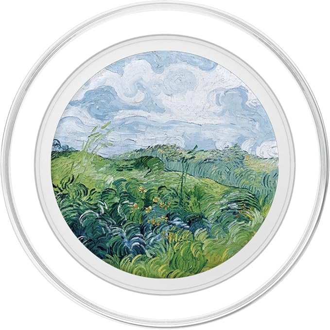 Van Gogh Green Wheat Fields Modern Art Painting Phone Cover PopSockets Adhesive PopGrip