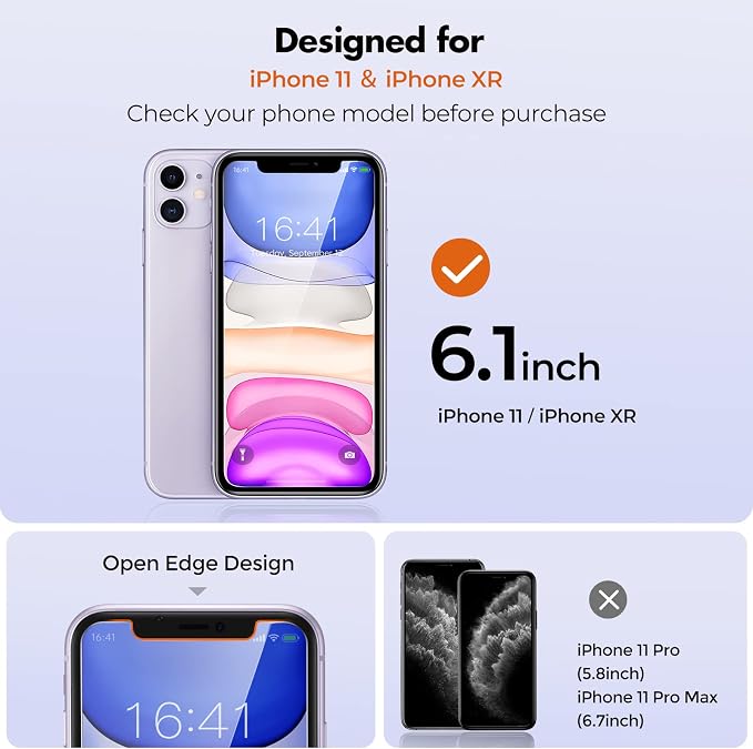 UNBREAKcable 2 Pack Privacy Screen Protector for iPhone 11 Pro Max/Xs Max Shatterproof Tempered Glass [True 28°Anti Spy] [9H Hardness] [Easy Installation] Protector for Apple 6.5