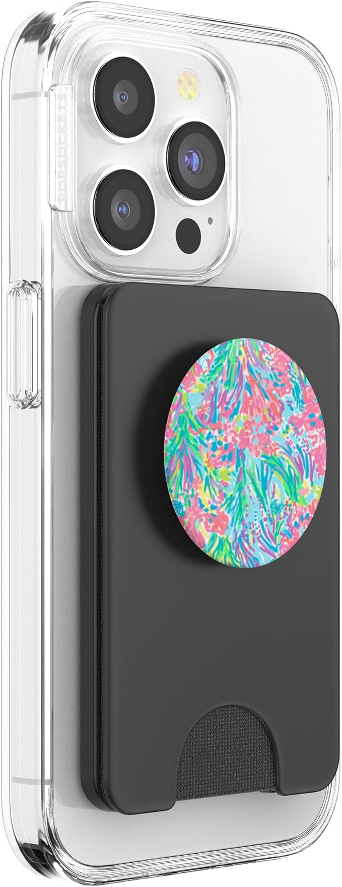 Paisley Like Pattern with Vibrant Color Scheme PopSockets Adhesive PopGrip