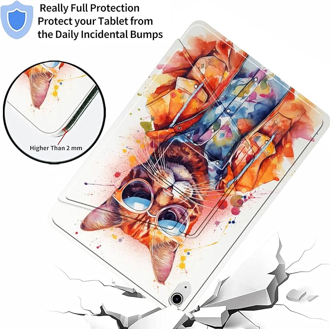 for iPad 9th Generation Case (2021)/8th Gen (2020)/ 7th Gen (2019) 10.2 Inch-360 Degree Rotating Multi-Angle Viewing Protective Cover with Auto Sleep/Wake-Art Mandala Flower
