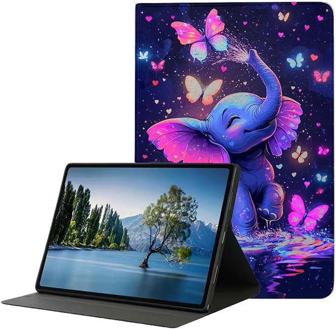 Case for iPad 9th/8th/7th Generation (2021/2020/2019) 10.2-inchSlim PU Leather Cover Adjustable Stand Auto Wake/SleepAurora Over Mountains