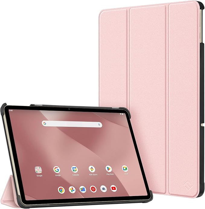 Fintie Slim Case for Onn. 11 Inch Tablet Pro (2024 Model 100146660) | Premium Vegan Leather Lightweight Hard Shell Stand Cover Compatible with Onn Pro 11 Gen4 Tablet Black