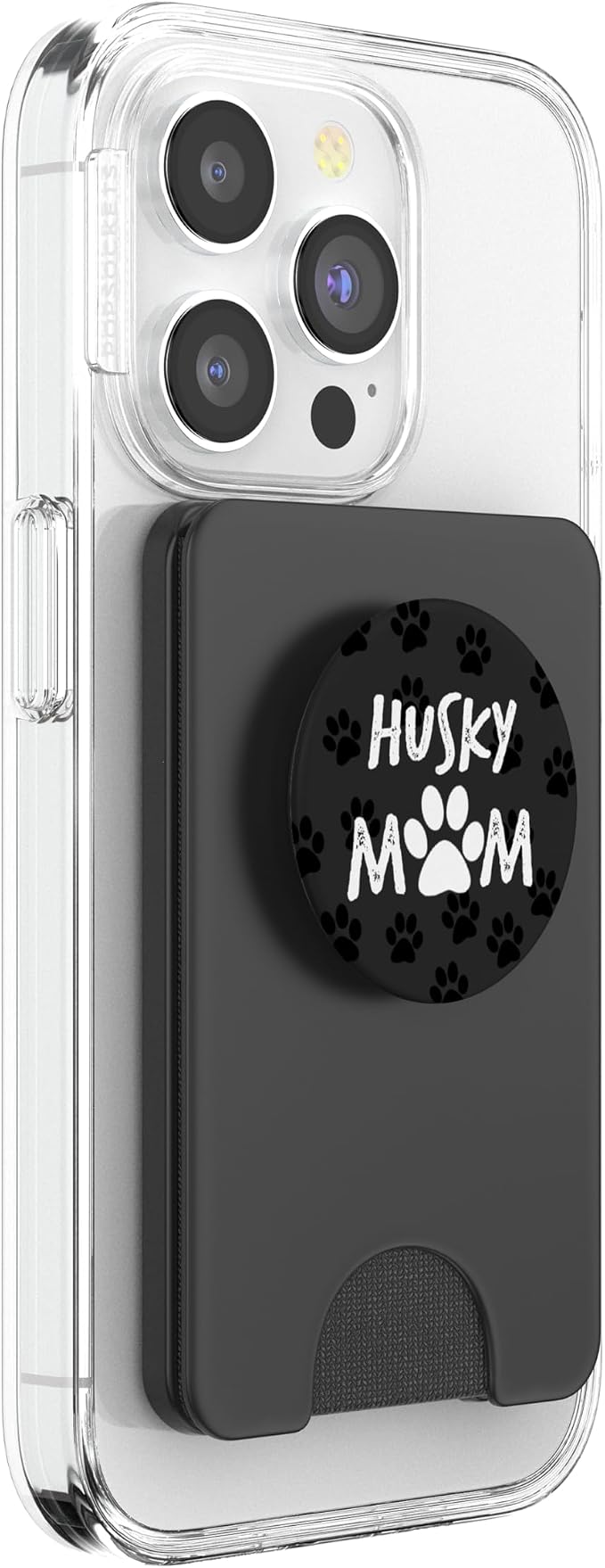 Husky Mom Womens phone accessory animal lover dog gift PopSockets Adhesive PopGrip