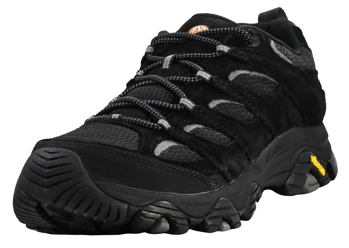 Merrell Men's Moab 3 Hiking Shoe, Black/Black, 12 W