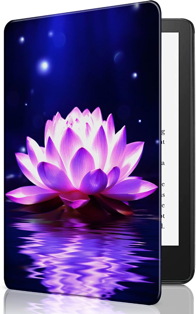 for 6 Kindle 2024 and 2022 (11th Generation) Case Slim Lightweight Smart Cover Case with Auto-Wake/Sleep for Kindle 2024Beach Starfish