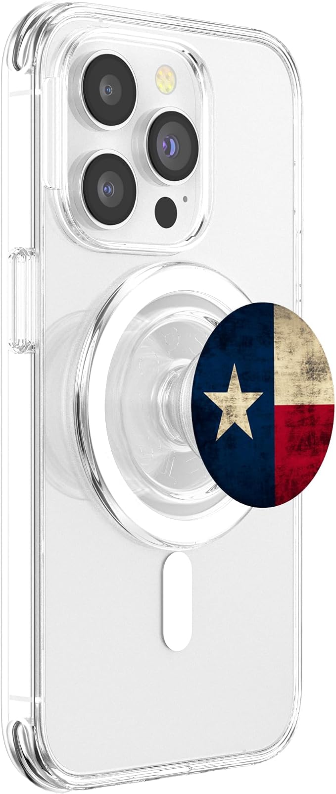 Texas Flag Vintage Rustic Distressed PopSockets Adhesive PopGrip