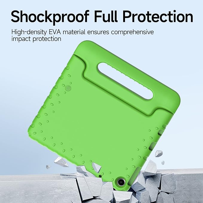 Kids Case for Onn 10.1 2022 Gen3 ShockproofHandle StandBlue | Kid‑friendlyLight Weight Shock Proof Cover CASE for Walmart Onn 10.1 Gen 3 tablet 2022 ReleaseModel:100071485