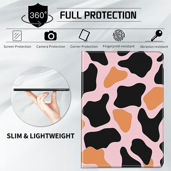 Case for All-New Kindle Paperwhite 12th Generation 7 inch 2024 &amp Kindle Colorsoft Signature Edition 2024 Lightweight Protective PU Leather Smart Stand Cover with Auto Wake Sleep - a Beautiful Gala