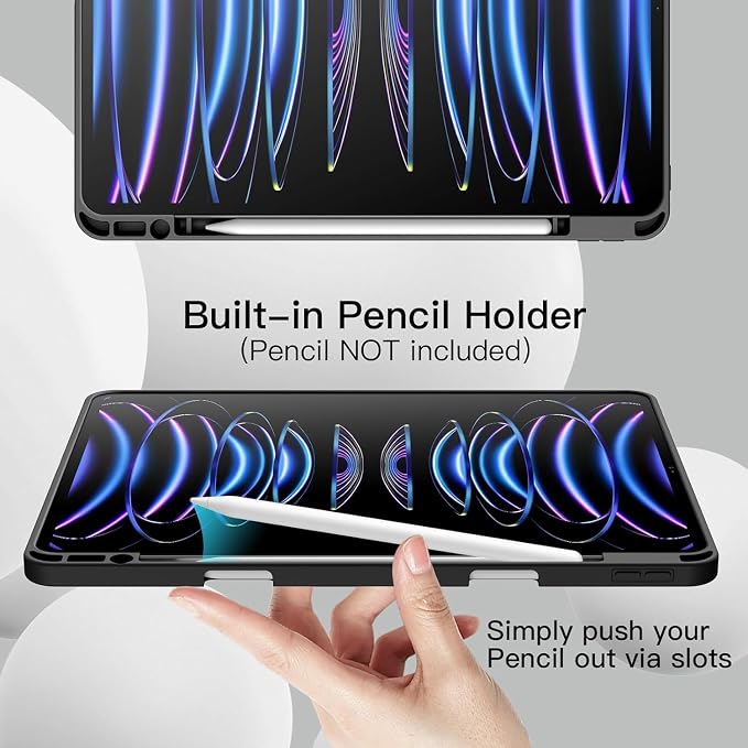 Onn 13.2 inch Pro Tablet Case [Family Case for Kids] Shockproof and Scratch-Resistant Cover Case for Onn 13.2 inch Tablet Pro (Black)