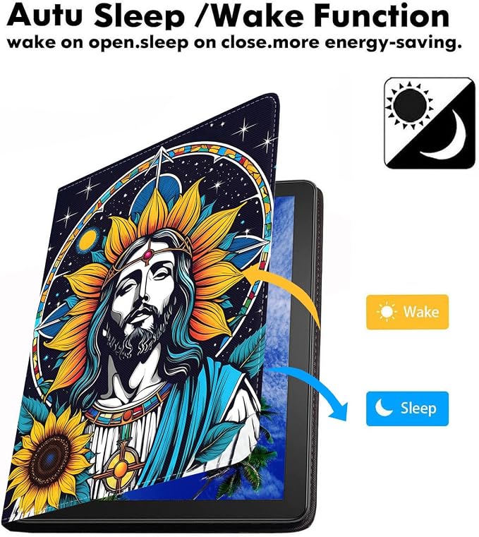 Case for iPad (A16) 11th Generation 11 Inch 2025/ iPad 10th Generation 10.9 Inch 2022 Slim PU Leather Cover Adjustable Stand with Auto Wake/Sleep Case African Women