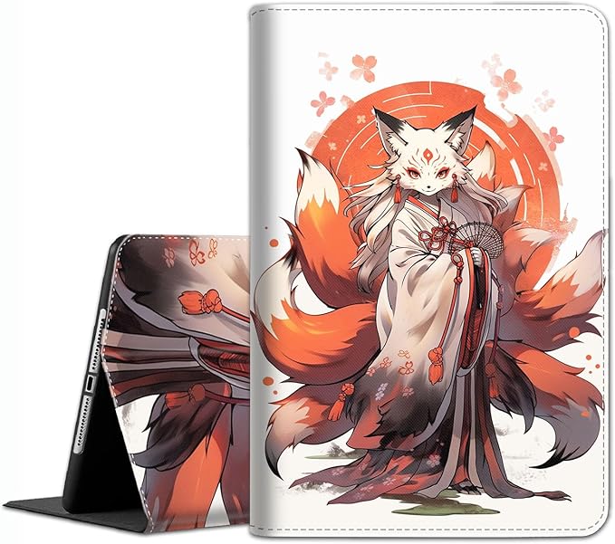 Case for iPad A16 11th Gen 11 Inch (2025) 10th Gen 10.9 Inch (2022) Model A3354 A3355 A3356 A2696 A2757 A2777 ，Slim Fit Standing Cover with Auto Sleep/Wake，Frog Playing Guitar
