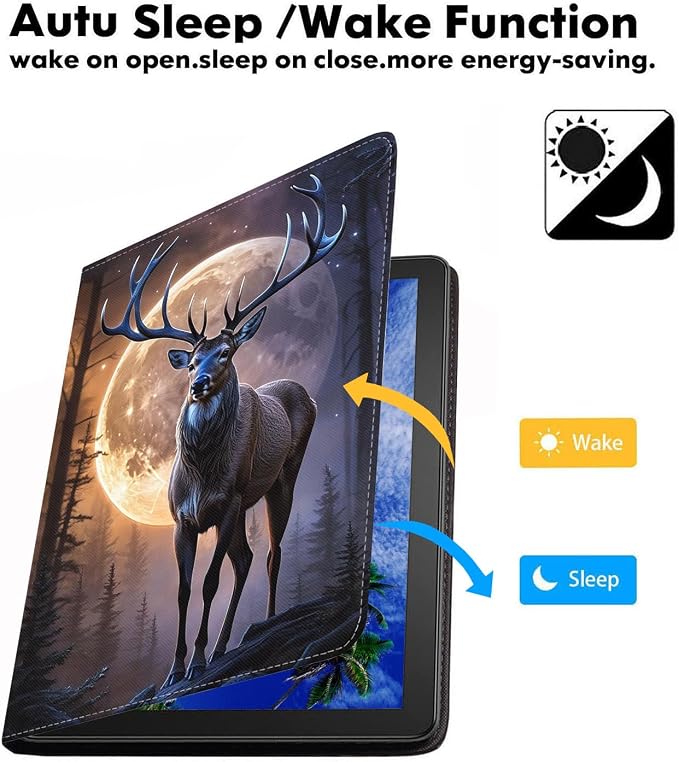 Case for iPad (A16) 11th Generation 11 Inch 2025/ iPad 10th Generation 10.9 Inch 2022 Slim PU Leather Cover Adjustable Stand with Auto Wake/Sleep Case African Women