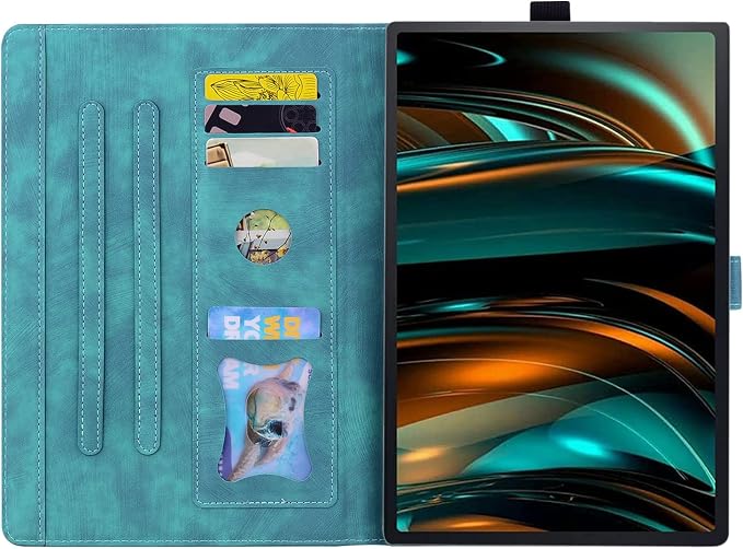 Case for Honor MagicPad 3 Pro 12.3 12.3 2026Multi-Angle Viewing PU Leather Folio Stand Cover with Pencil HolderShockproof Protective Case for Honor MagicPad 3 Pro 12.3 2026Rose Red